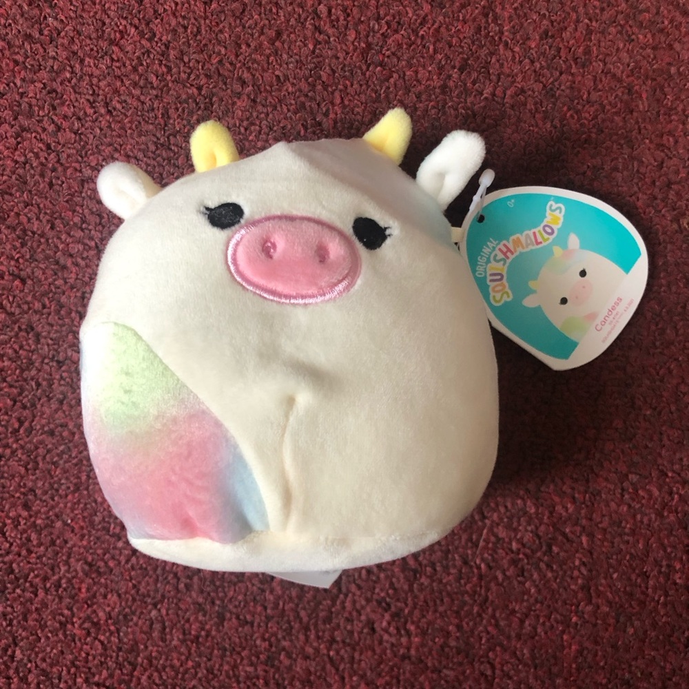 Squishmallows Candess the Cow 5" Stuffed Plush